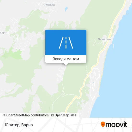 Юпитер карта