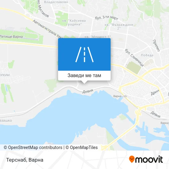 Терснаб карта