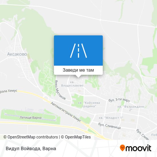 Видул Войвода карта