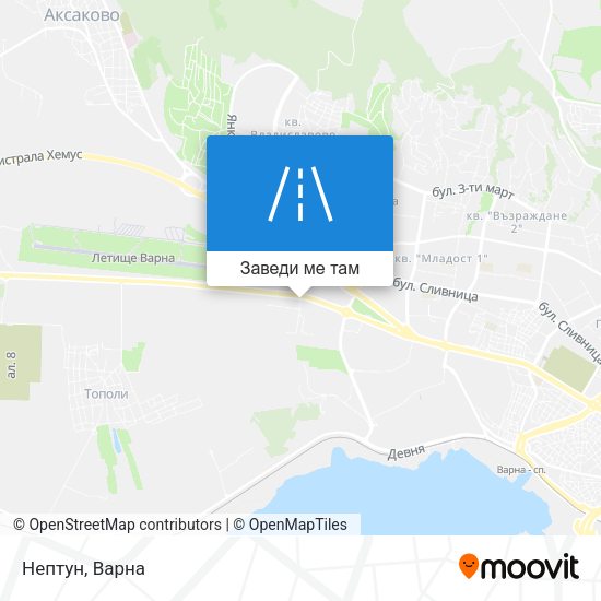 Нептун карта