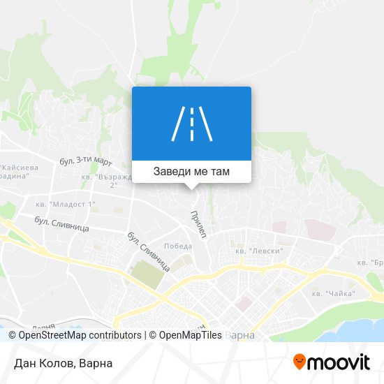 Дан Колов карта