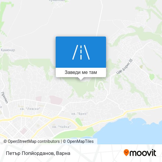 Петър Попйорданов карта