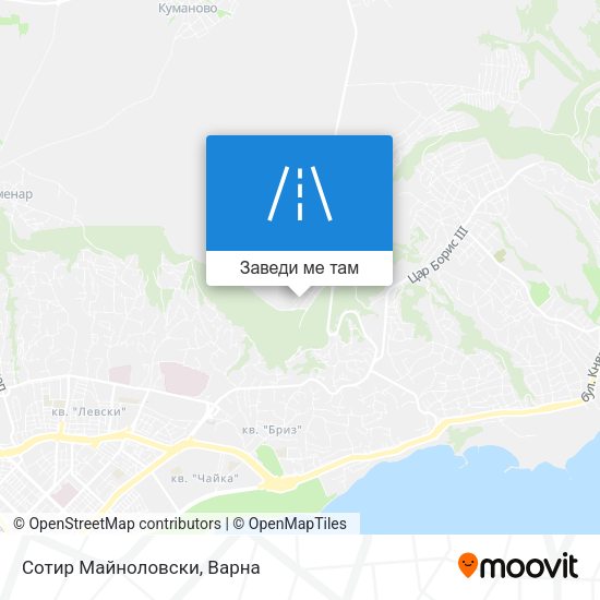 Сотир Майноловски карта