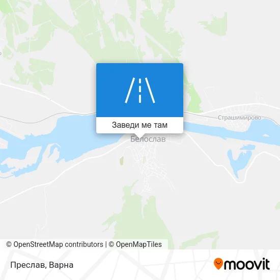 Преслав карта