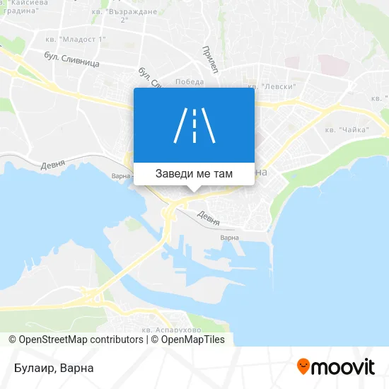 Булаир карта