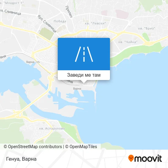 Генуа карта