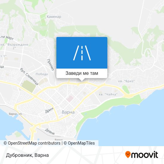 Дубровник карта