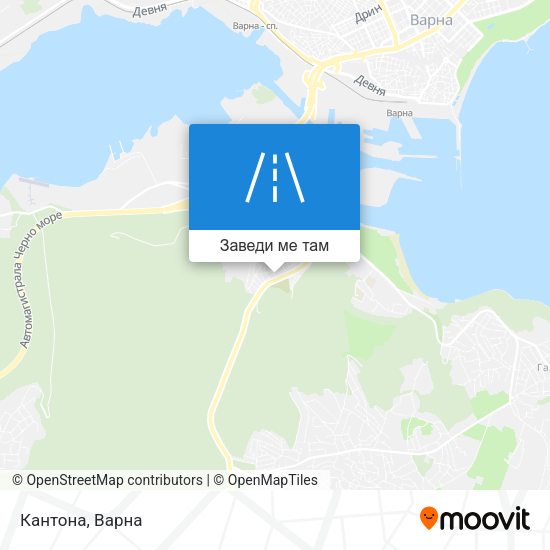 Кантона карта