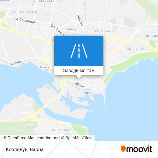Козлодуй карта