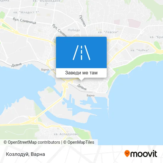 Козлодуй карта