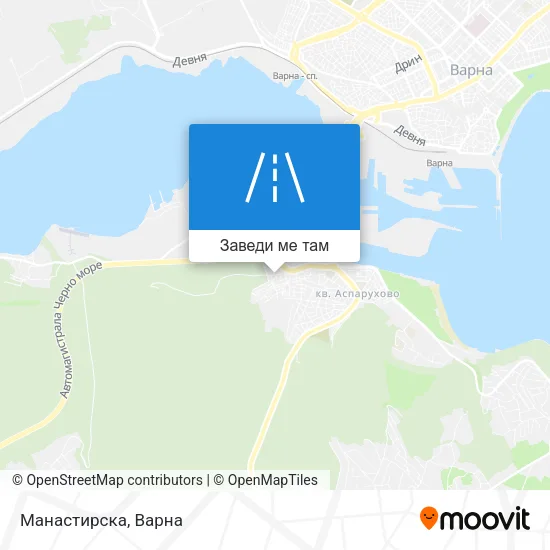 Манастирска карта