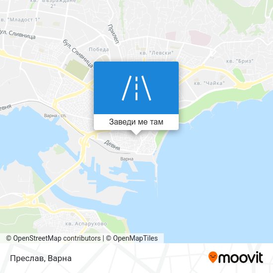 Преслав карта