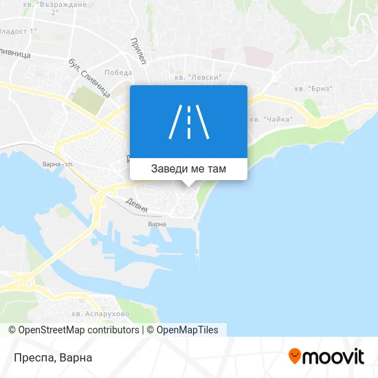 Преспа карта