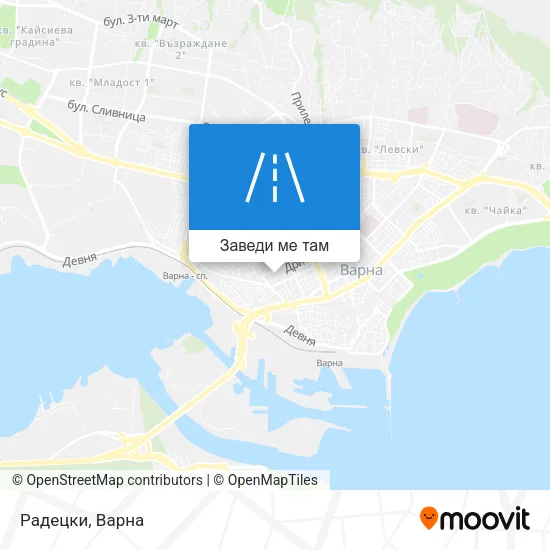 Радецки карта