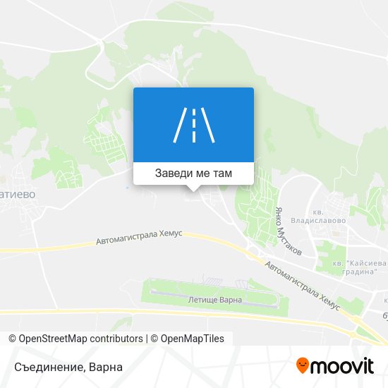 Съединение карта