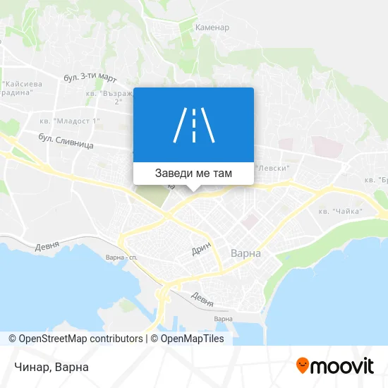 Чинар карта