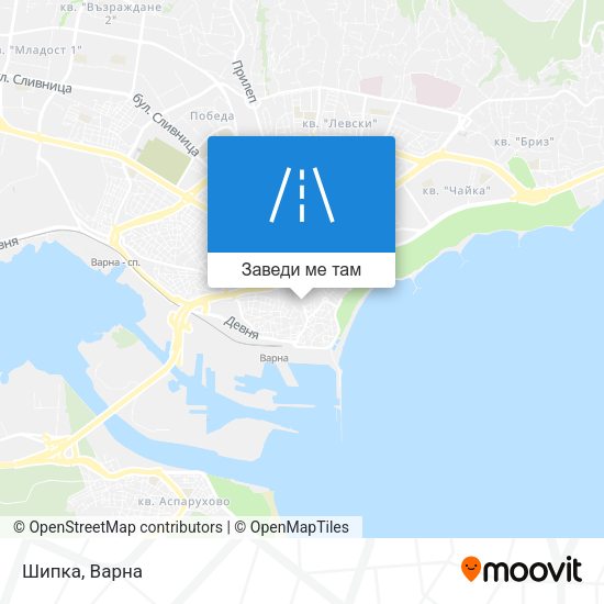 Шипка карта