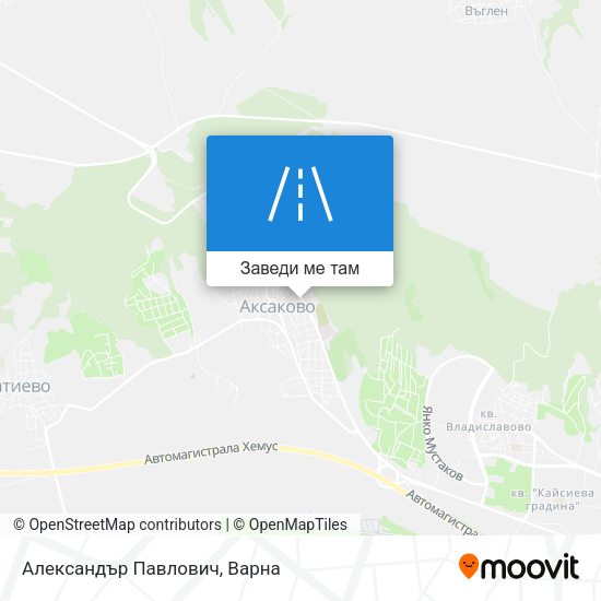 Александър Павлович карта