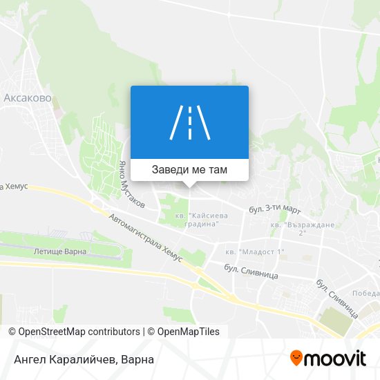 Ангел Каралийчев карта