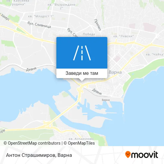 Антон Страшимиров карта