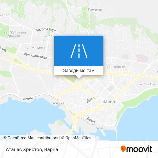 Атанас Христов карта