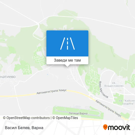 Васил Белев карта