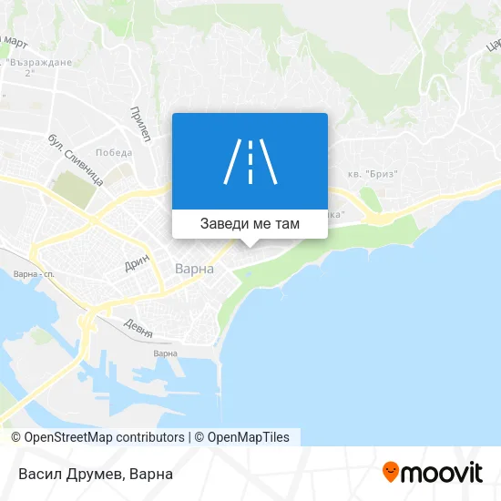 Васил Друмев карта