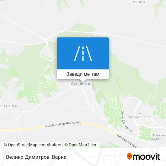 Велико Димитров карта