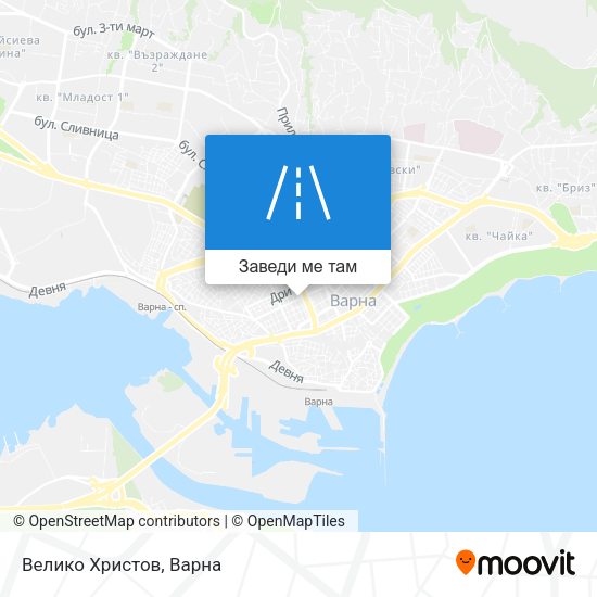 Велико Христов карта