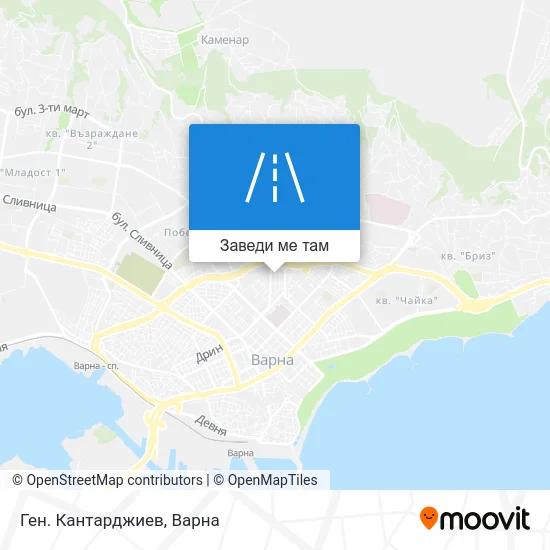 Ген. Кантарджиев карта