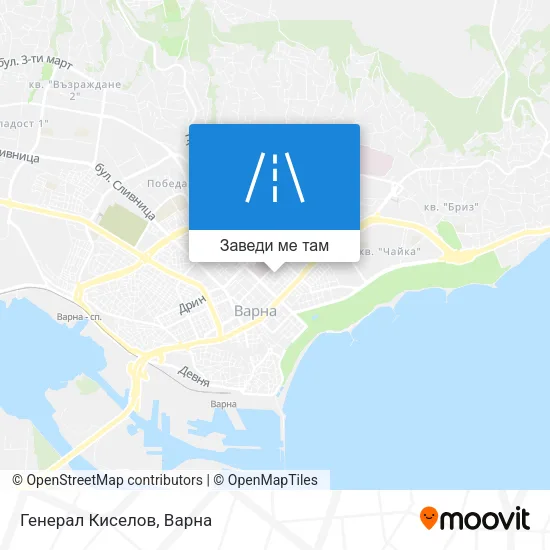 Генерал Киселов карта