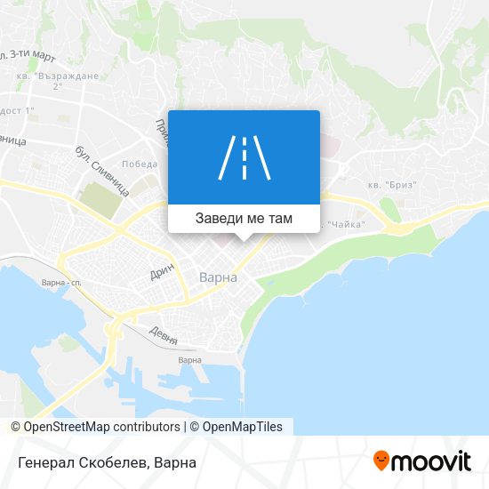Генерал Скобелев карта