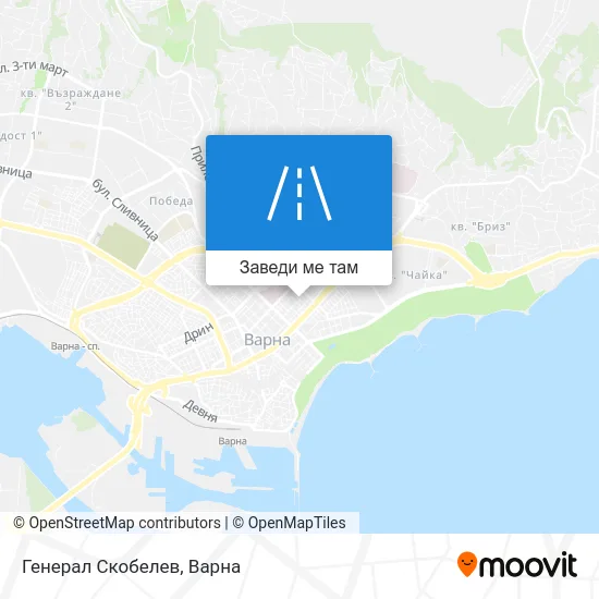 Генерал Скобелев карта