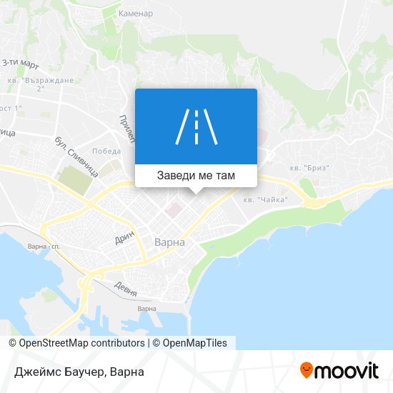 Джеймс Баучер карта
