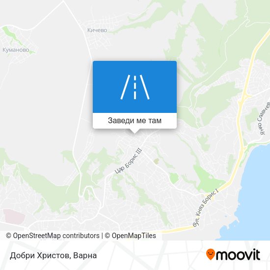 Добри Христов карта