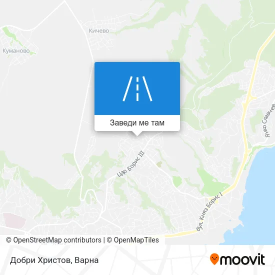 Добри Христов карта