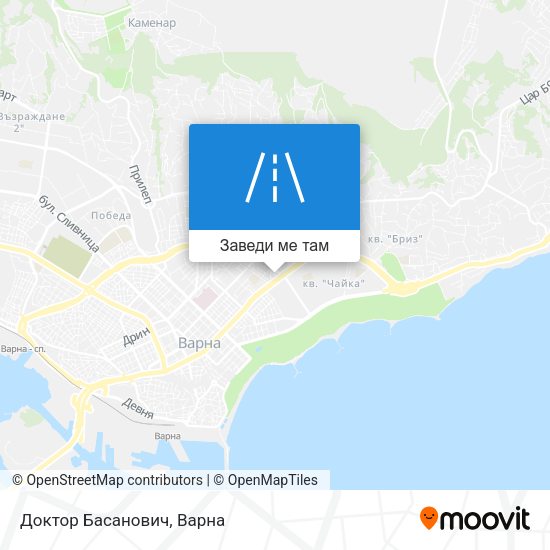Доктор Басанович карта