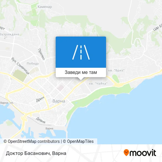 Доктор Басанович карта