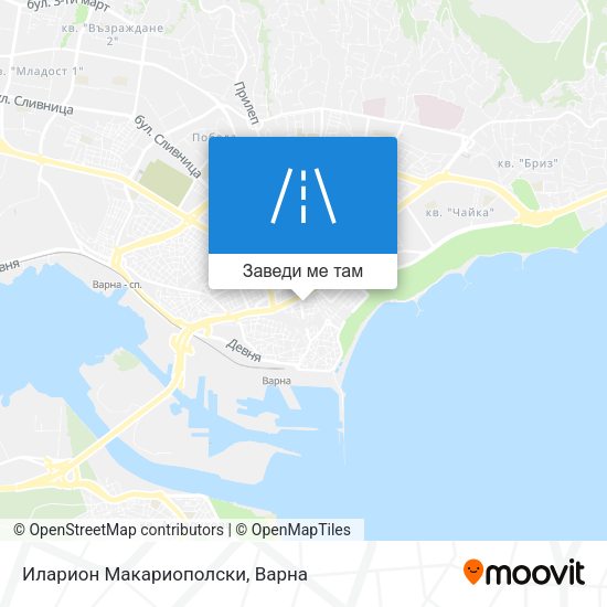 Иларион Макариополски карта