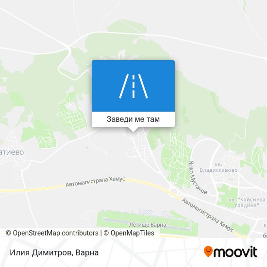 Илия Димитров карта