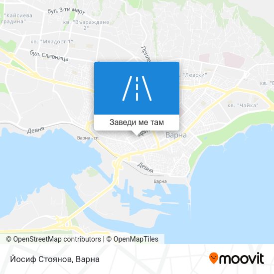 Йосиф Стоянов карта