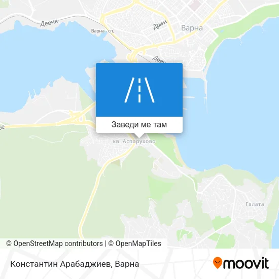 Константин Арабаджиев карта