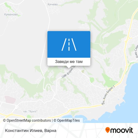 Константин Илиев карта
