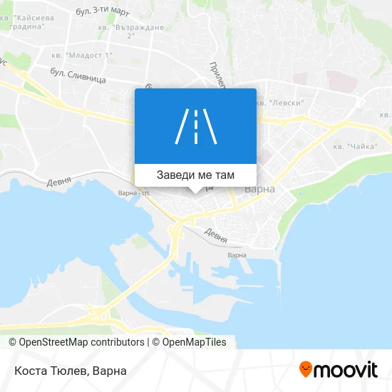 Коста Тюлев карта