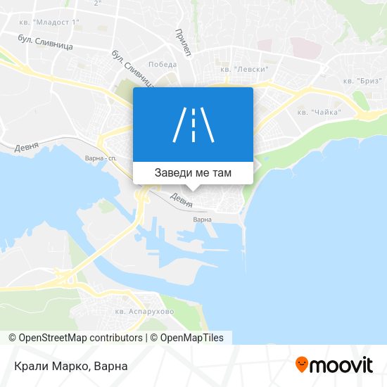 Крали Марко карта