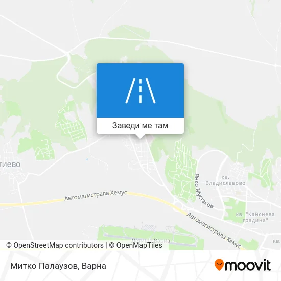 Митко Палаузов карта