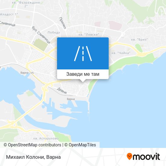 Михаил Колони карта