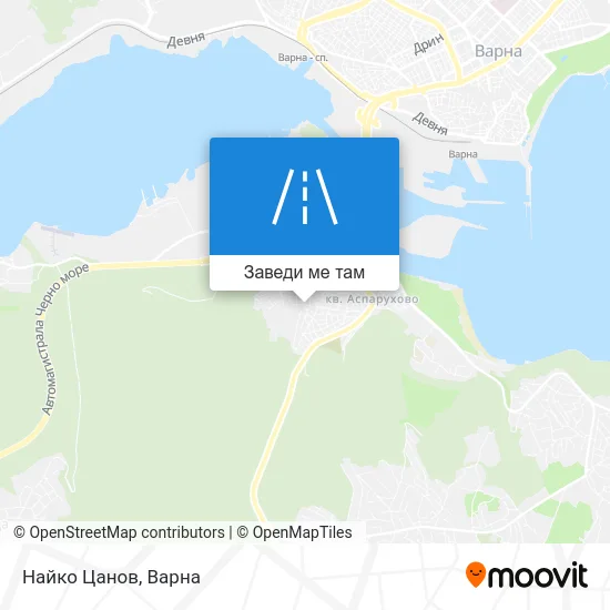 Найко Цанов карта