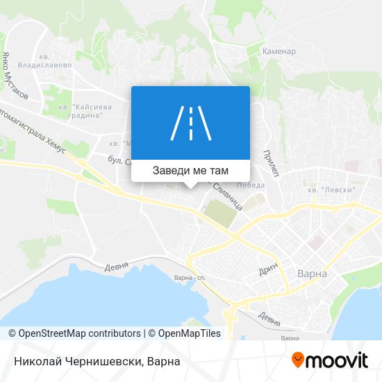 Николай Чернишевски карта