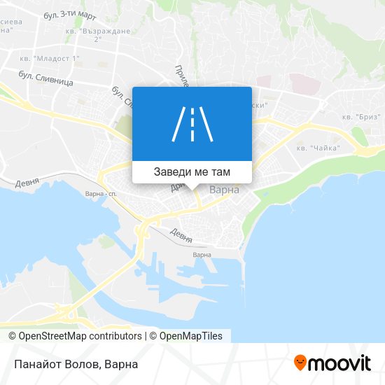 Панайот Волов карта